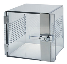 Desiccator, Static Dissipative PVC, One Door Micron-Aire